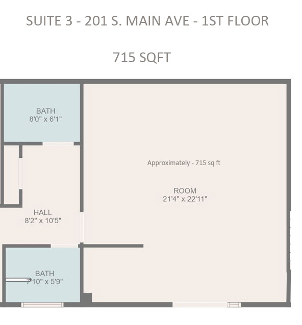 201 S Main Ave, Erwin TN - Floor Plan